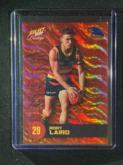 2021 Footy Stars Prestige RORY LAIRD Red Orange Parallel 197/210