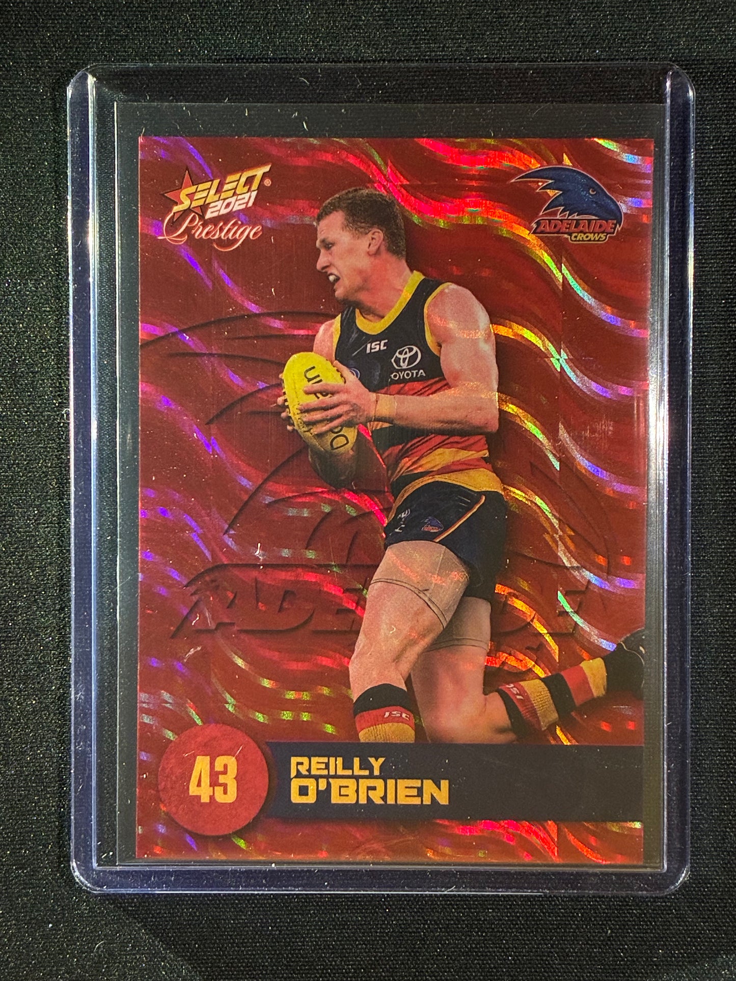 2021 Footy Stars Prestige REILLY O'BRIEN Red Orange Parallel 165/210