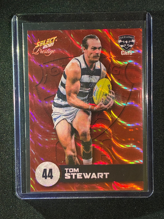 2021 Footy Stars Prestige TOM STEWART Red Orange Parallel 207/210