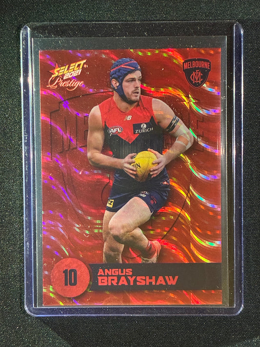 2021 Footy Stars Prestige ANGUS BRAYSHAW Red Orange Parallel 153/210