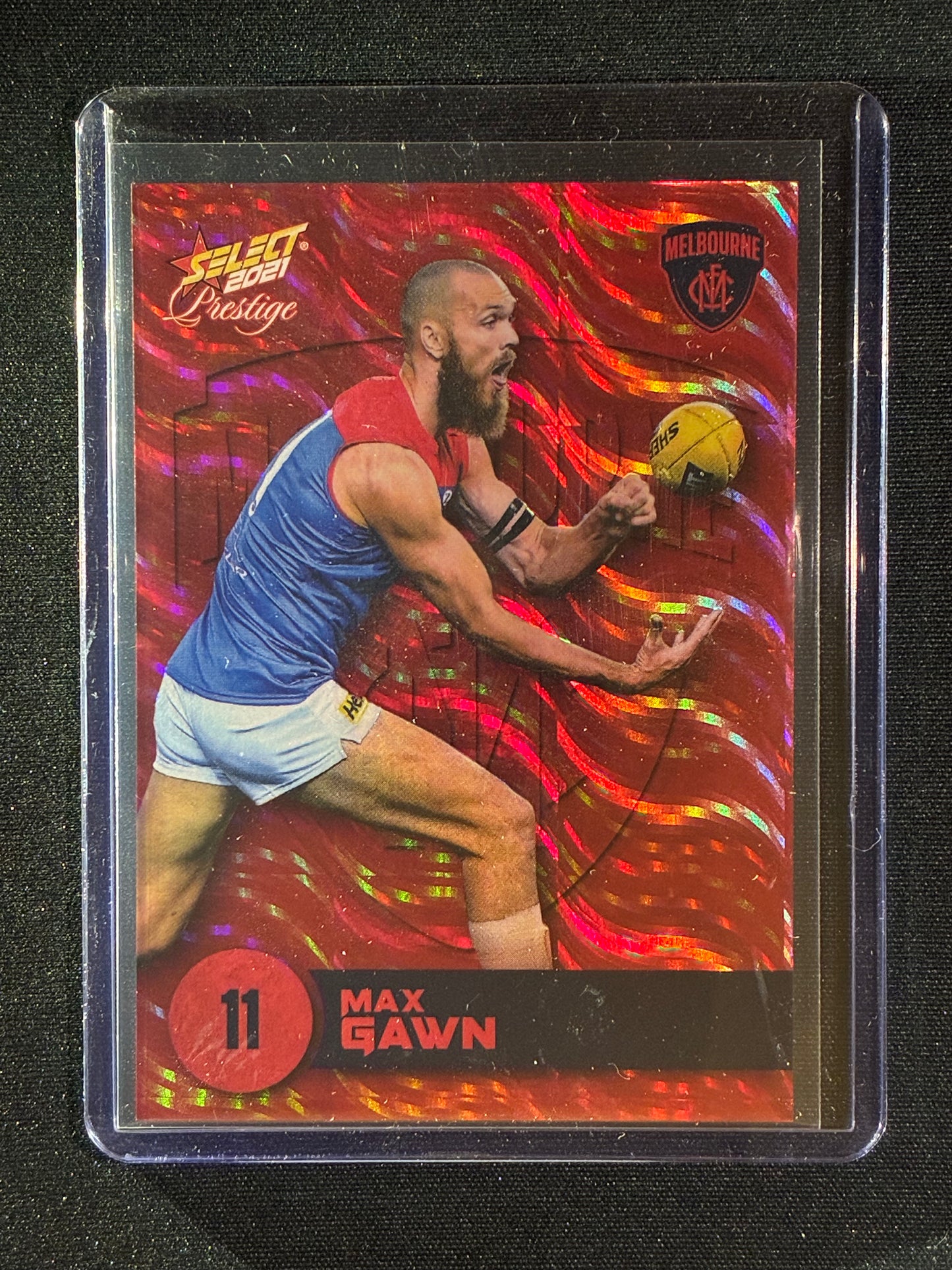 2021 Footy Stars Prestige MAX GAWN Red Orange Parallel 60/210