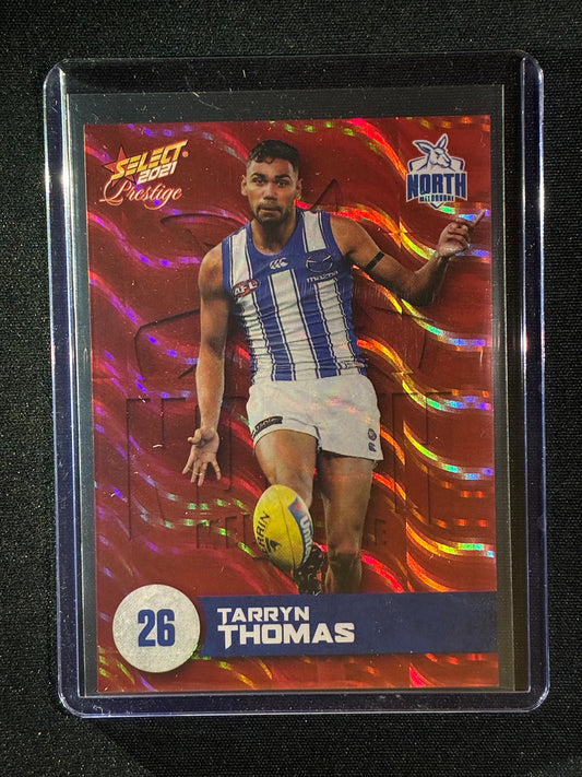 2021 Footy Stars Prestige TARRYN THOMAS Red Orange Parallel 138/210