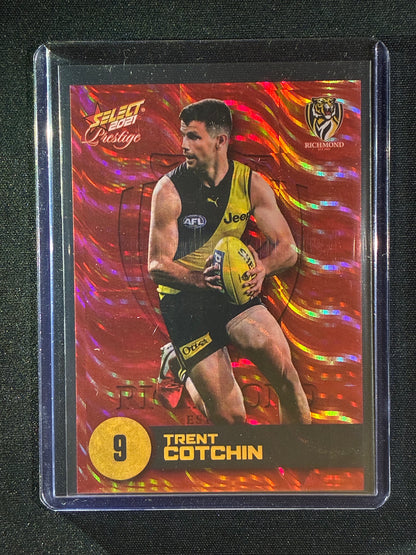 2021 Footy Stars Prestige TRENT COTCHIN Red Orange Parallel 151/210