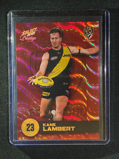 2021 Footy Stars Prestige KANE LAMBERT Red Orange Parallel 43/210
