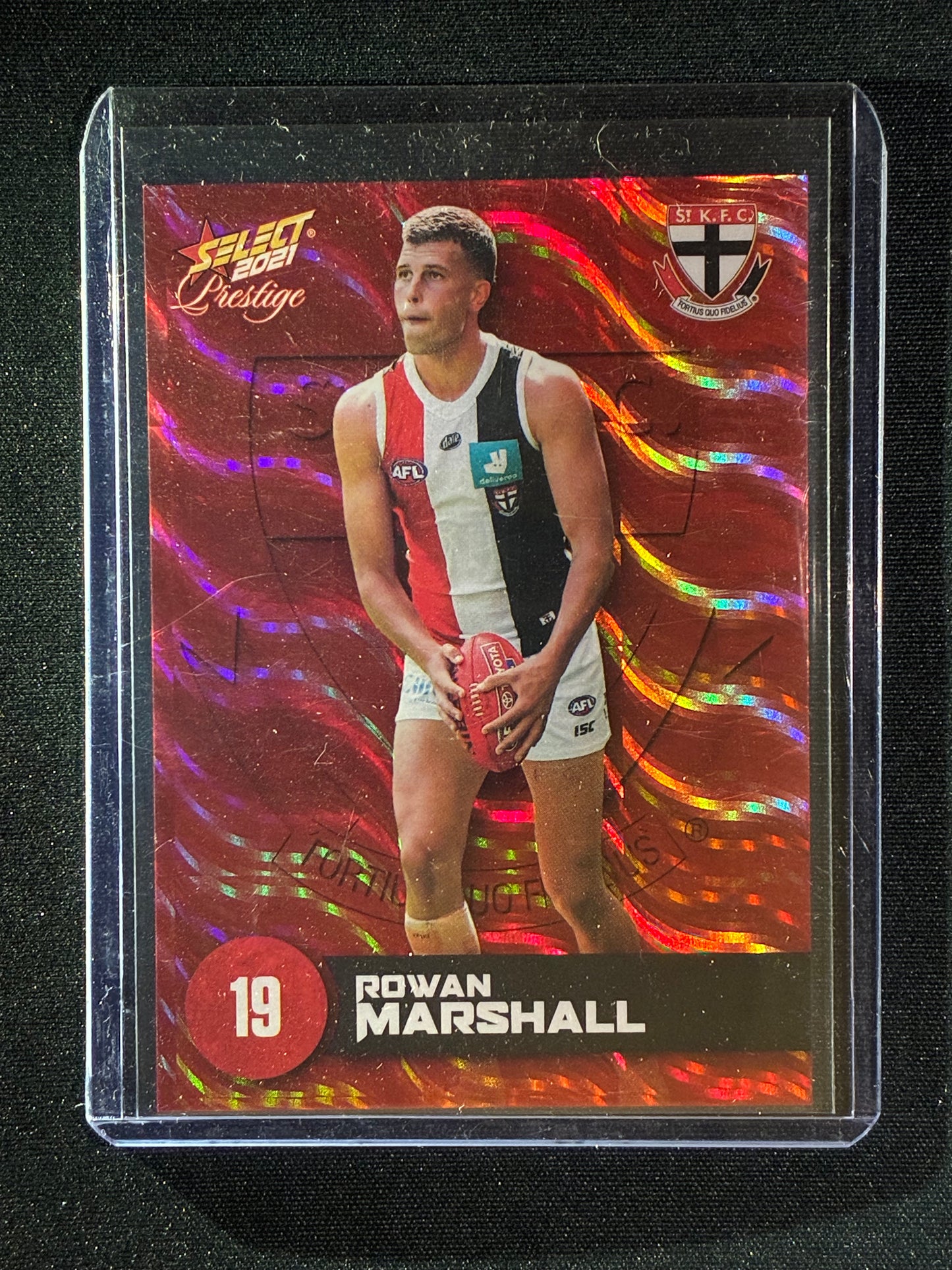 2021 Footy Stars Prestige ROWAN MARSHALL Red Orange Parallel 89/210