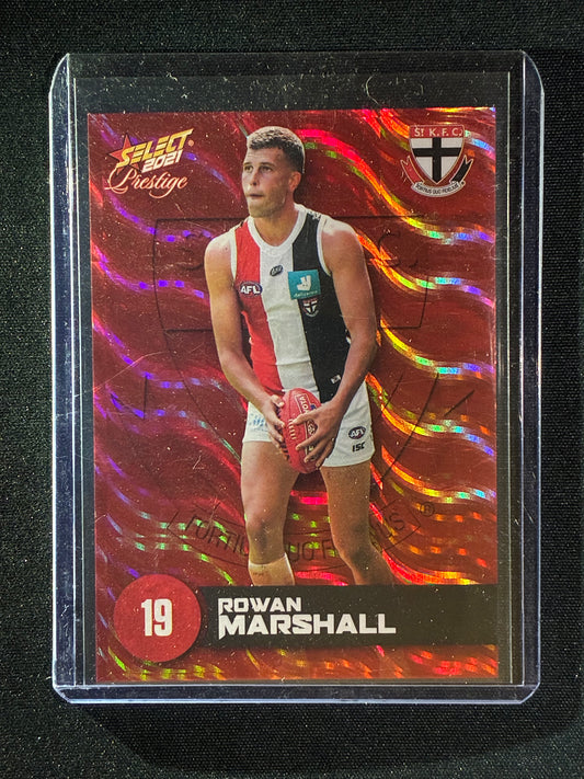 2021 Footy Stars Prestige ROWAN MARSHALL Red Orange Parallel 89/210