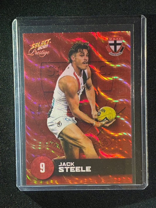 2021 Footy Stars Prestige JACK STEELE Red Orange Parallel 202/210