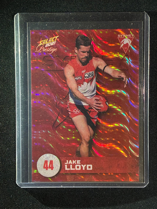 2021 Footy Stars Prestige JAKE LLOYD Red Orange Parallel 120/210