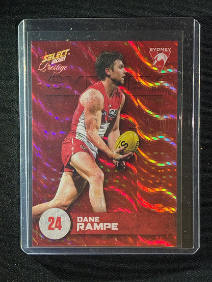 2021 Footy Stars Prestige DANE RAMPE Red Orange Parallel 65/210
