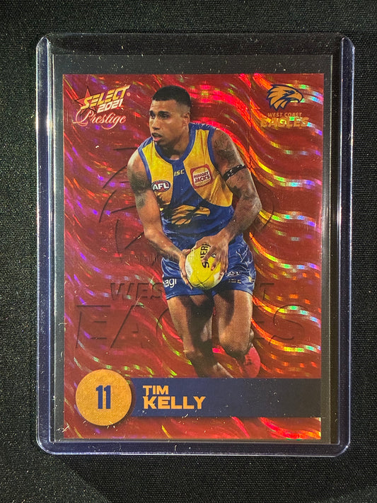 2021 Footy Stars Prestige TIM KELLY Red Orange Parallel 140/210