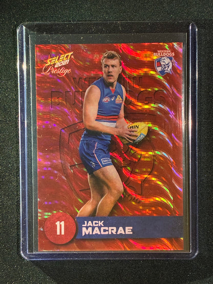 2021 Footy Stars Prestige JACK MACRAE Red Orange Parallel 136/210