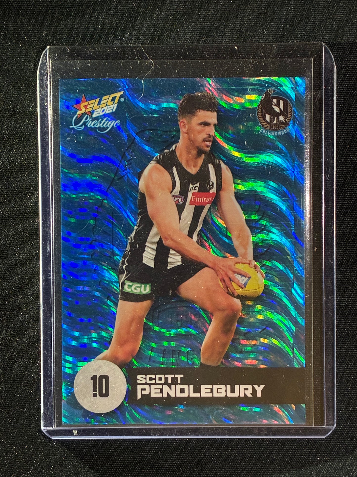 2021 Footy Stars Prestige SCOTT PENDLEBURY Blue Parallel 103/125