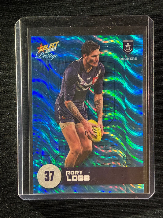 2021 Footy Stars Prestige RORY LOBB Blue Parallel 104/125