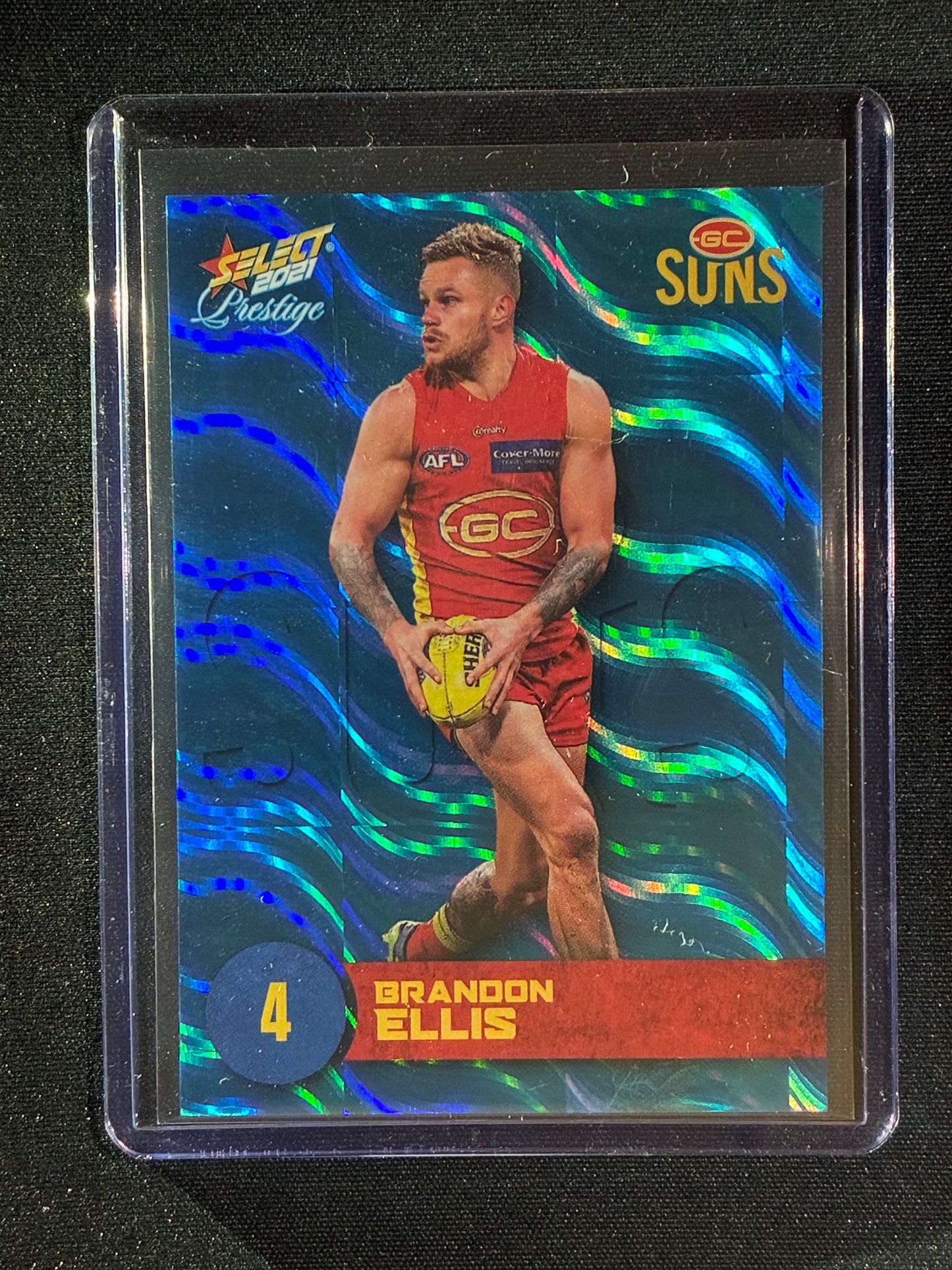 2021 Footy Stars Prestige BRANDON ELLIS Blue Parallel 30/125