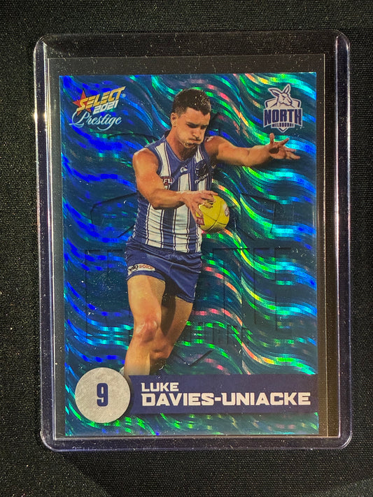 2021 Footy Stars Prestige LUKE DAVIES-UNIACKE Blue Parallel 100/125