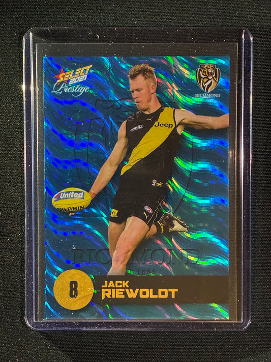 2021 Footy Stars Prestige JACK RIEWOLDT Blue Parallel 47/125
