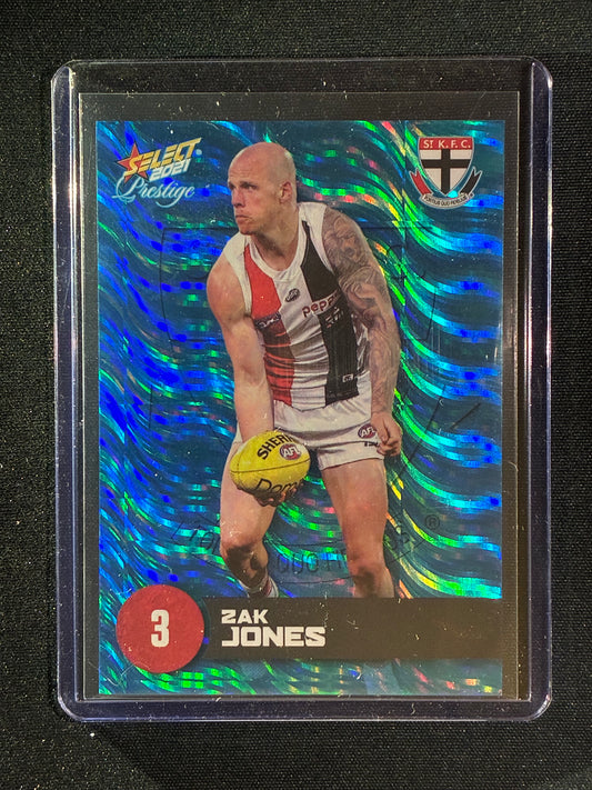 2021 Footy Stars Prestige ZAK JONES Blue Parallel 16/125