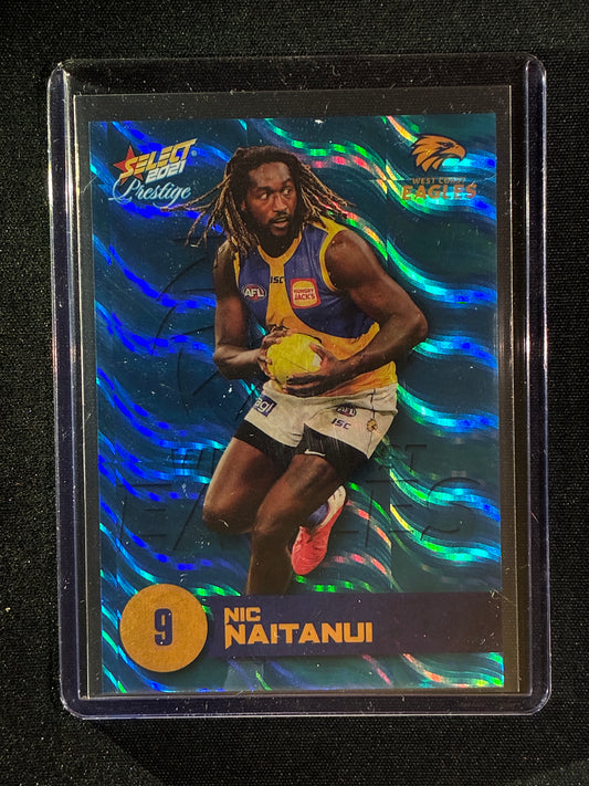 2021 Footy Stars Prestige NIC NAITANUI Blue Parallel 48/125