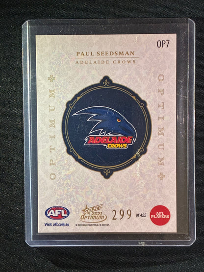 2021 Optimum PAUL SEEDSMAN Optimum+ Plus 299/455