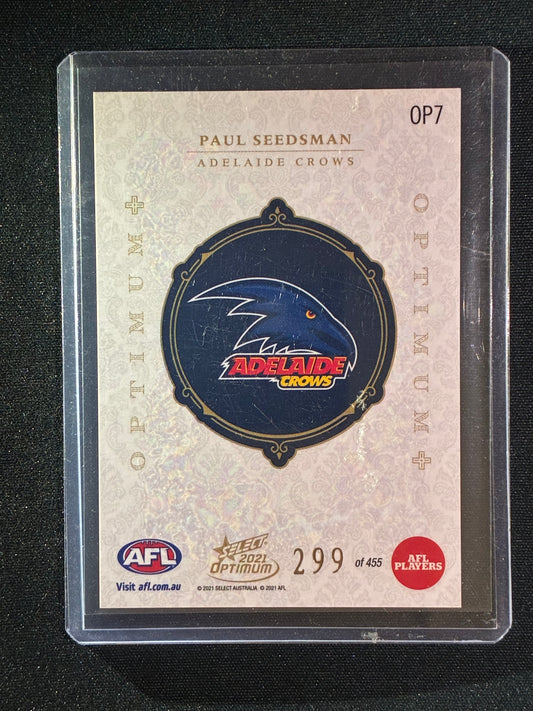 2021 Optimum PAUL SEEDSMAN Optimum+ Plus 299/455
