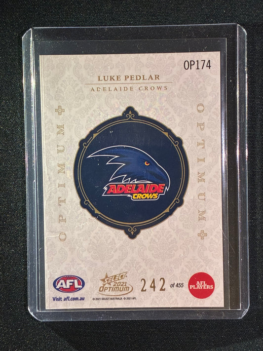 2021 Optimum LUKE PEDLAR Rookie Optimum+ Plus 242/455