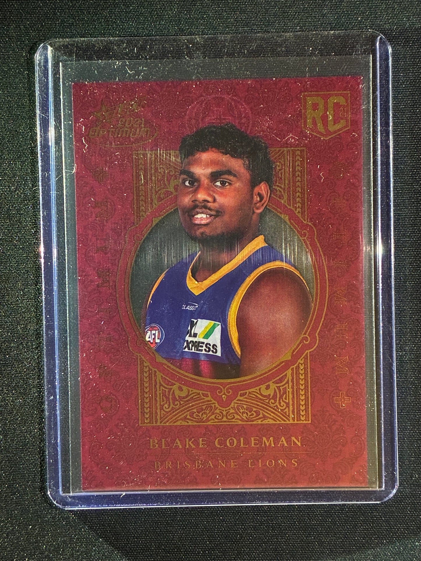 2021 Optimum BLAKE COLEMAN Rookie Optimum+ Plus 284/455