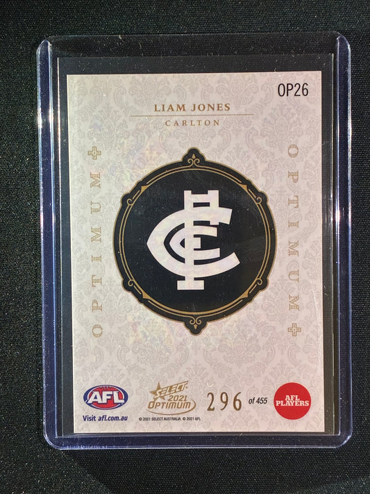 2021 Optimum LIAM JONES Optimum+ Plus 296/455