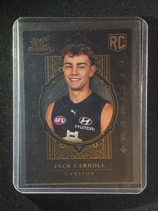 2021 Optimum JACK CARROLL Rookie Optimum+ Plus 70/455