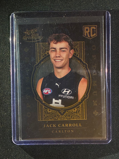 2021 Optimum JACK CARROLL Rookie Optimum+ Plus 302/455