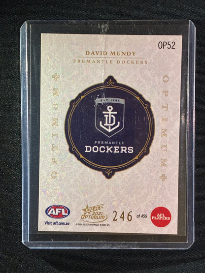 2021 Optimum DAVID MURPHY Optimum+ Plus 246/455