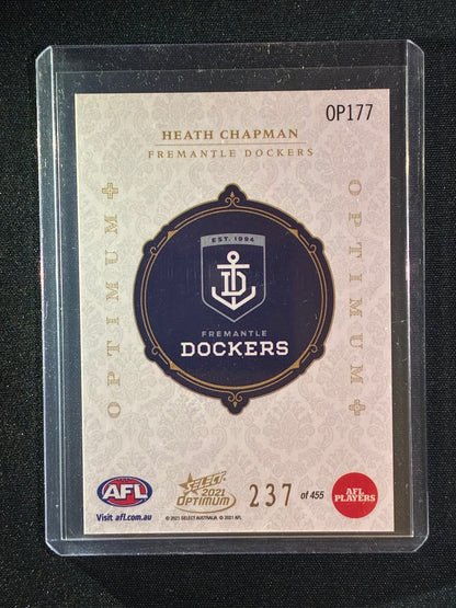 2021 Optimum HEATH CHAPMAN Rookie Optimum+ Plus 237/455