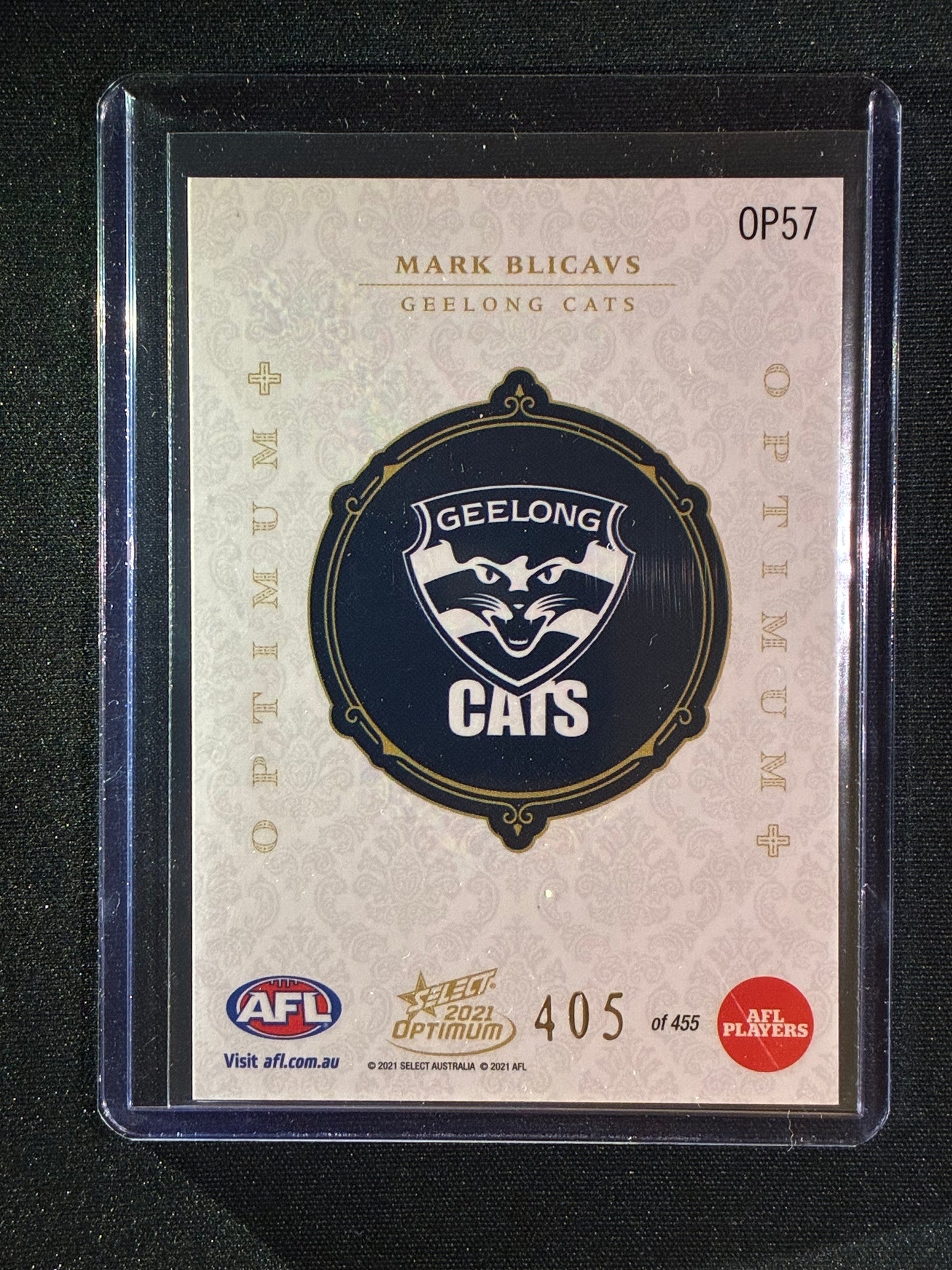2021 Optimum MARK BLICAVS Optimum+ Plus 405/455