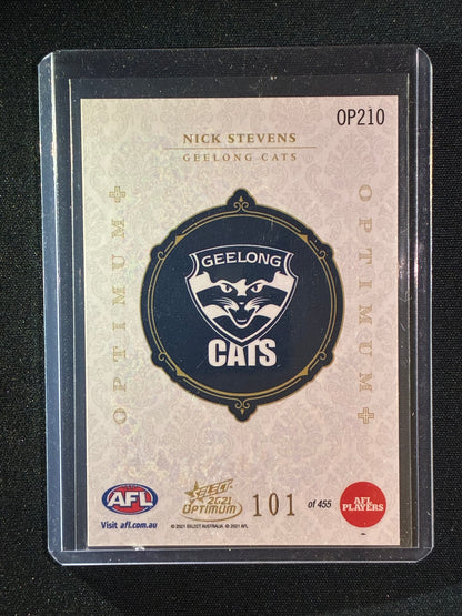 2021 Optimum NICK STEVENS Rookie Optimum+ Plus 101/455