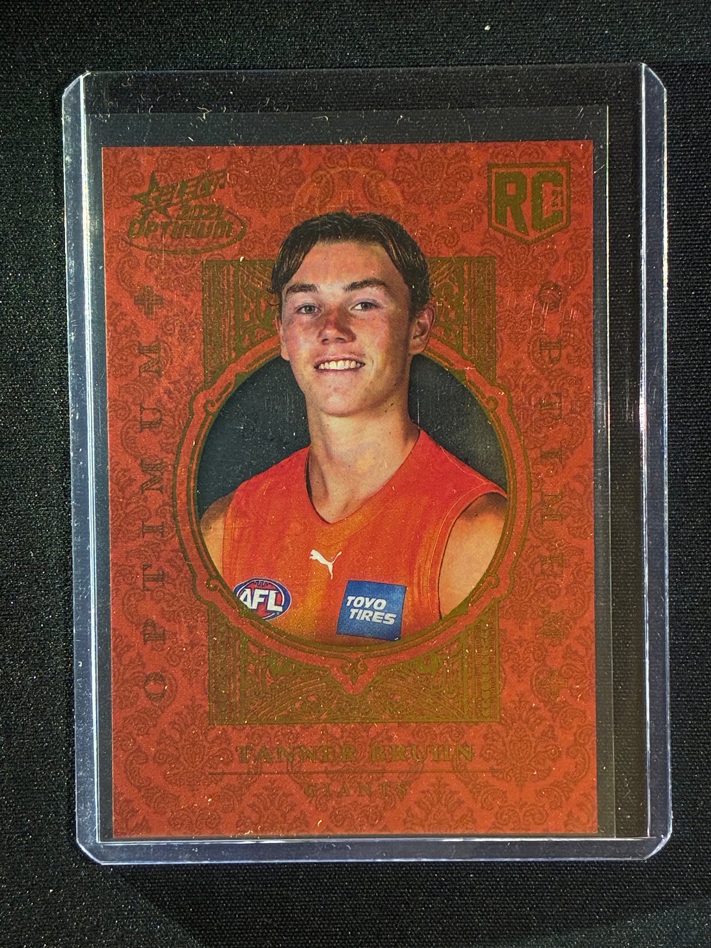 2021 Optimum TANNER BRUHN Rookie Optimum+ Plus 83/455