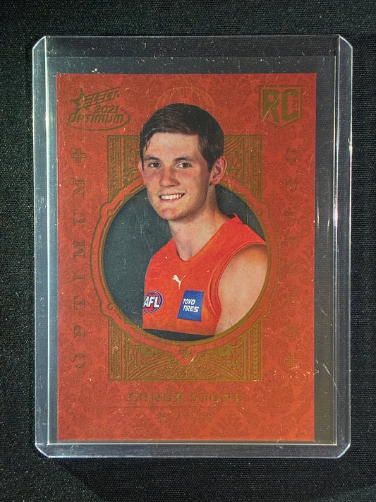 2021 Optimum CONOR STONE Rookie Optimum+ Plus 329/455