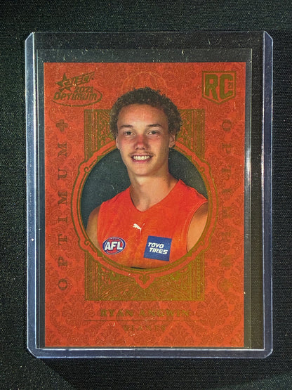 2021 Optimum RYAN ANGWIN Rookie Optimum+ Plus 166/455