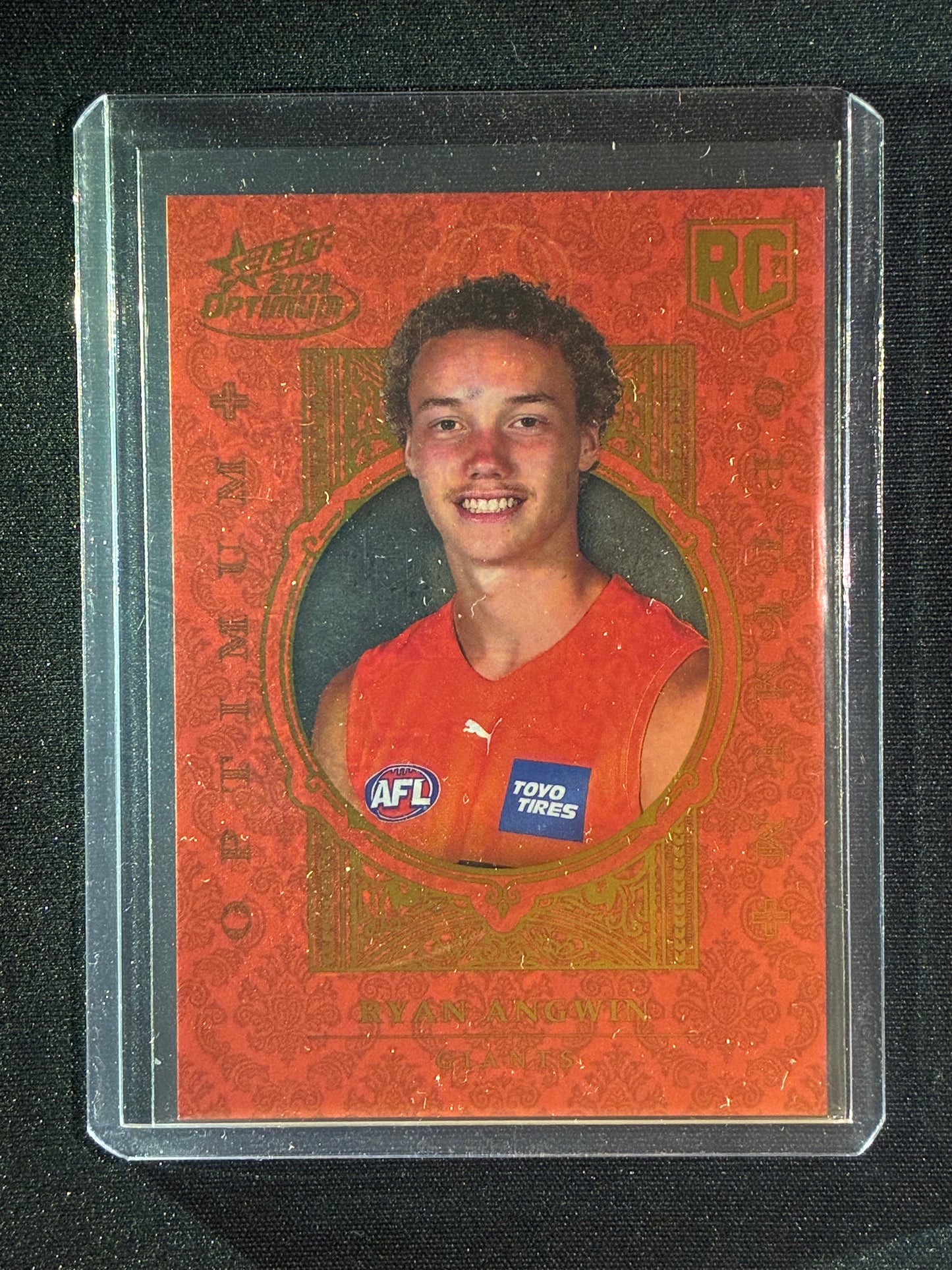 2021 Optimum RYAN ANGWIN Rookie Optimum+ Plus 424/455