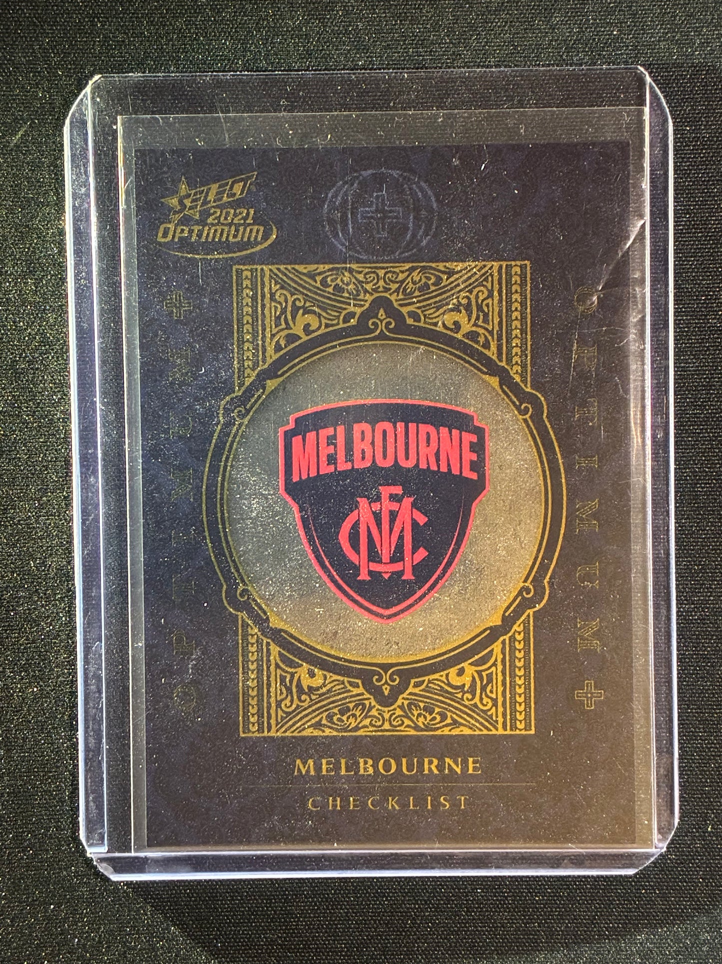 2021 Optimum MELBOURNE DEMONS LOGO CHECKLIST Optimum+ Plus 402/455