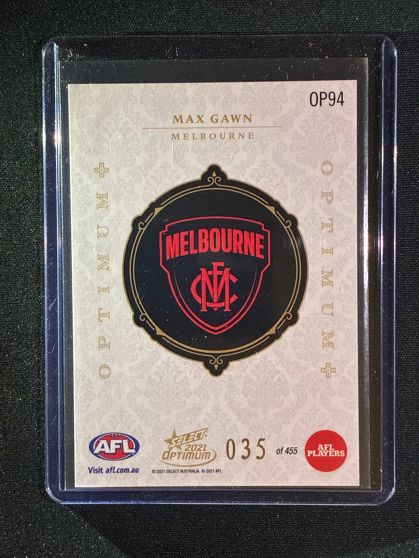 2021 Optimum MAX GAWN Optimum+ Plus 35/455
