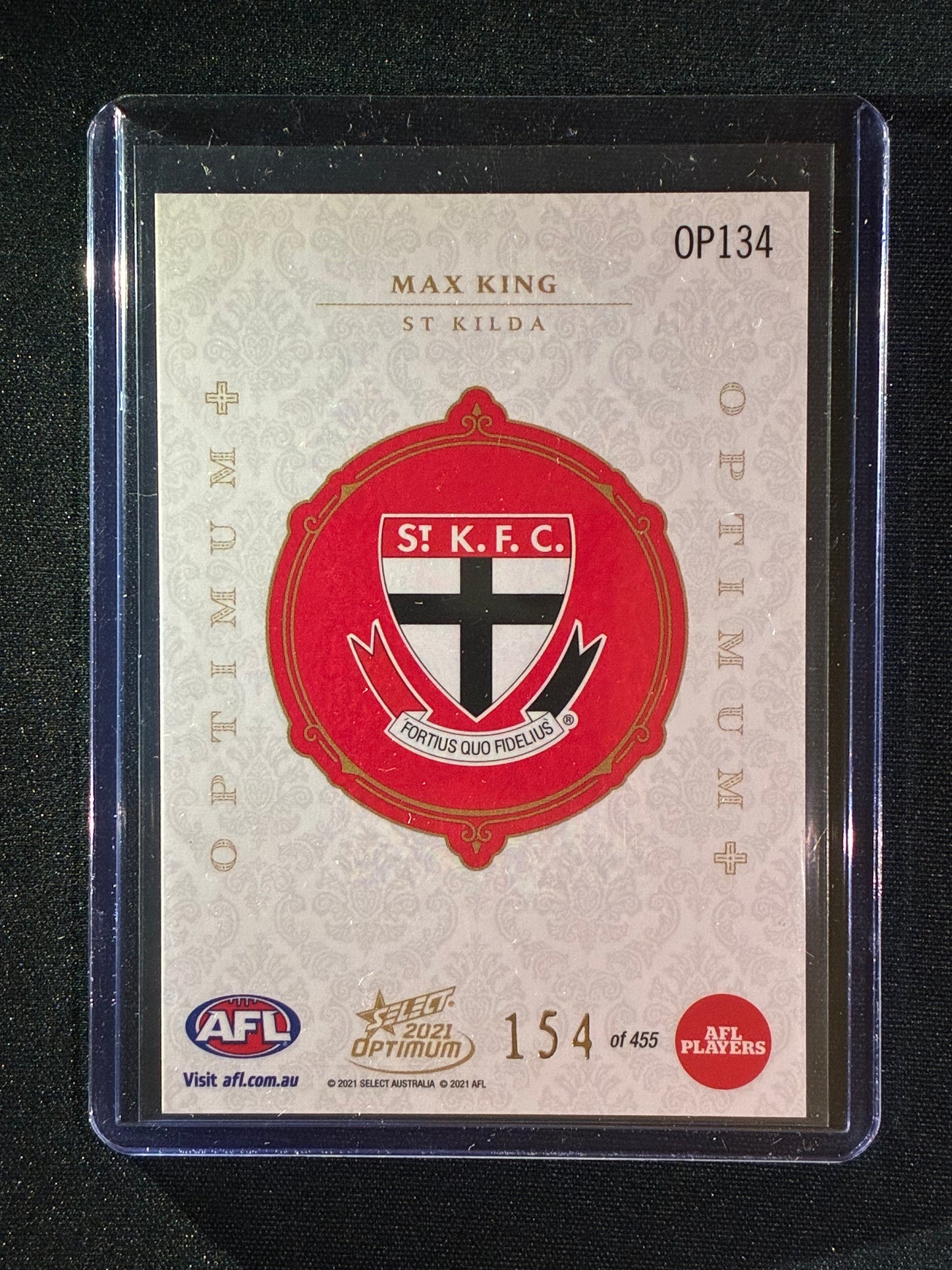 2021 Optimum MAX KING Optimum+ Plus 154/455