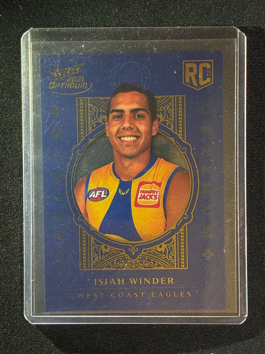 2021 Optimum ISAIAH WINDER Rookie Optimum+ Plus 153/455