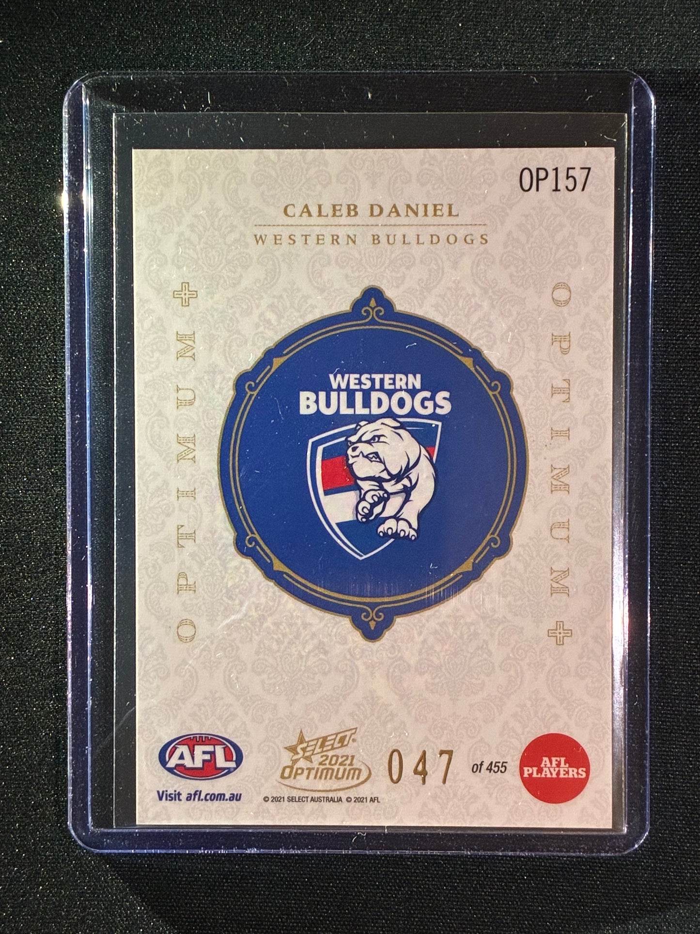 2021 Optimum CALEB DANIEL Optimum+ Plus 47/455