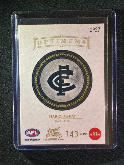 2022 Optimum HARRY MCKAY Optimum+ Plus 143/450