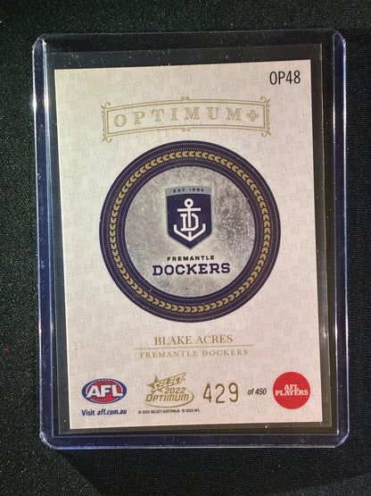 2022 Optimum BLAKE ACRES Optimum+ Plus 429/450