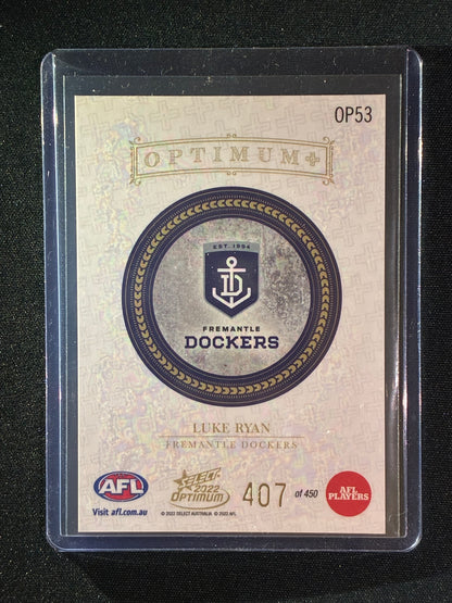 2022 Optimum LUKE RYAN Optimum+ Plus 407/450