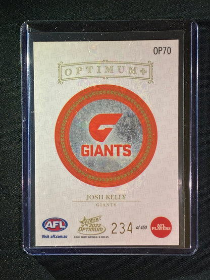 2022 Optimum JOSH KELLY Optimum+ Plus 234/450