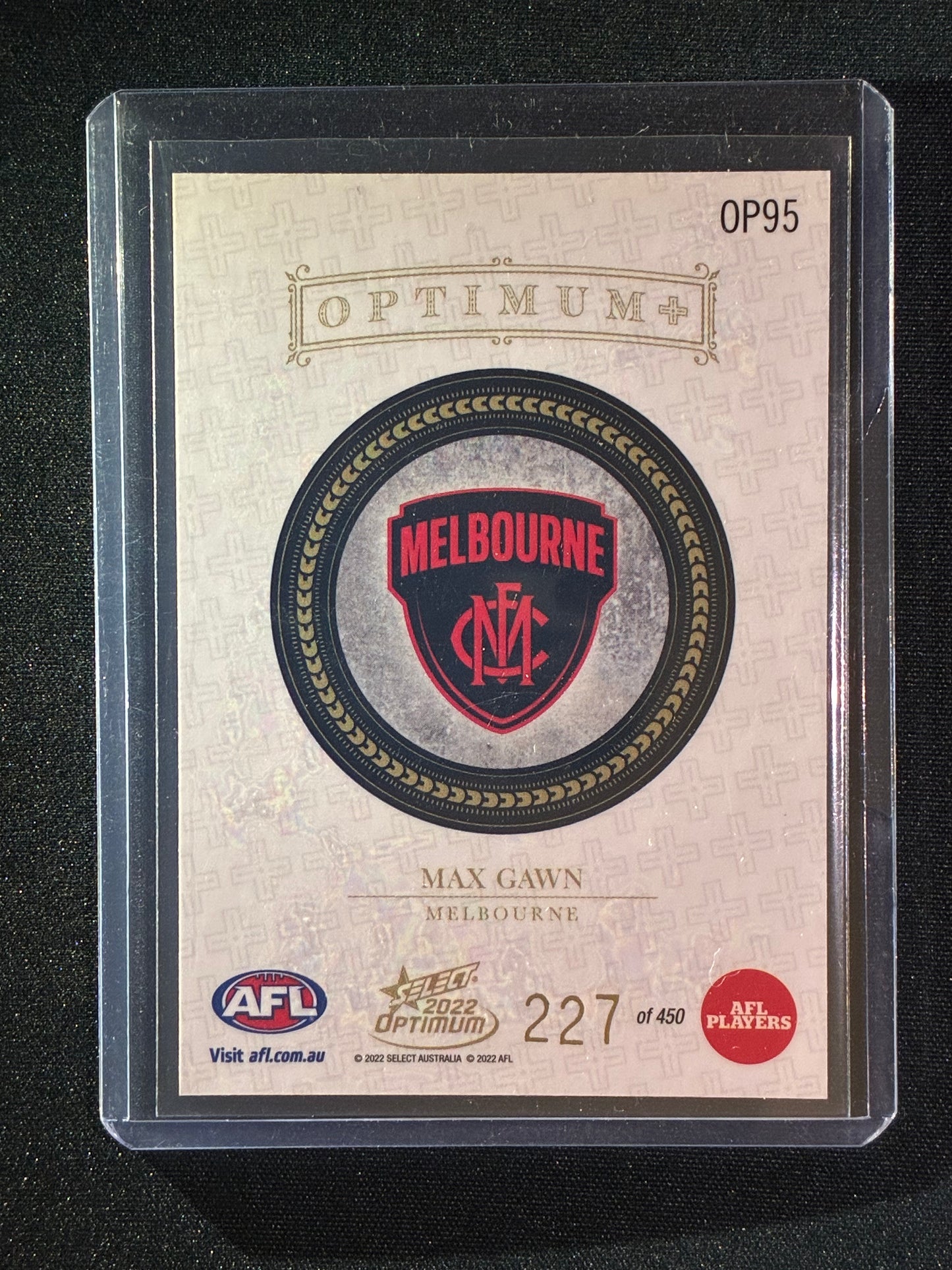2022 Optimum MAX GAWN Optimum+ Plus 227/450