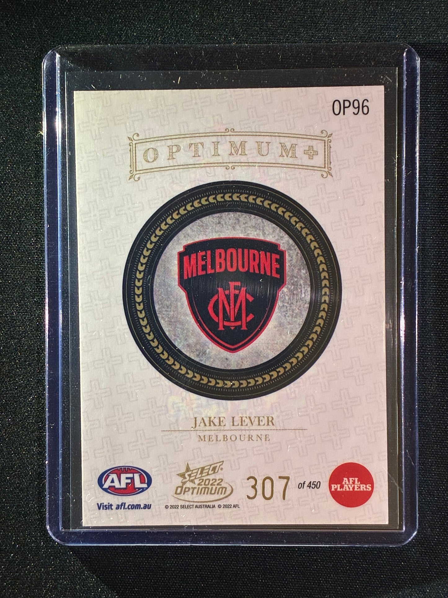 2022 Optimum JAKE LEVER Optimum+ Plus 307/450