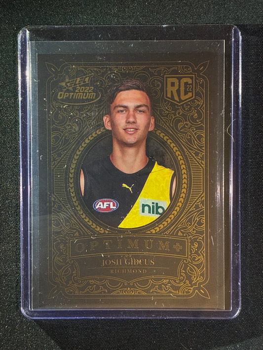 2022 Optimum JOSH GIBCUS Rookie Optimum+ Plus 104/450