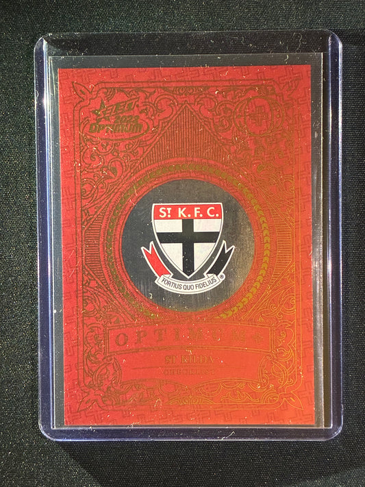 2022 Optimum ST. KILDA SAINTS LOGO CHECKLIST Optimum+ Plus 367/450